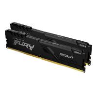 Kingston 16GB (2x8GB) KF436C17BBK2/16 Fury Beast 3600Mhz DDR4 RAM - Black