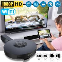 Display Dongle WiFi Wireless Streaming Receiver Display Receptor Stick 1080P HD WiFi TV Stick Supports Miracast IOS Android Universal Compatibility